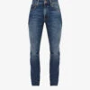 Nudie Jeans Lean Dean Tapered-leg Mid-rise Stretch-denim Jeans