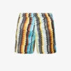 Missoni Zig-zag Pattern Relaxed-fit Swim Shorts