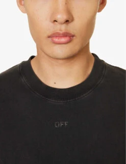 Super Moon Arrow Graphic-print Relaxed-fit Cotton-jersey T-shirt -Fit & Flow Clothing Sales Store R04166722 BLACKMULTICOLOUR ALT04