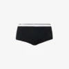 Brand-patch Mid-rise Stretch-woven Swim Briefs