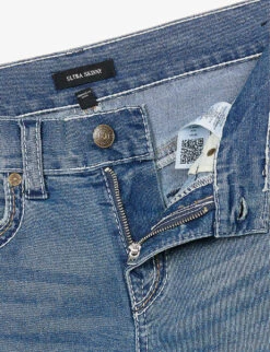 True Religion Ultra Skinny Slim-fit Tapered Stretch-denim Jeans -Fit & Flow Clothing Sales Store R04168098 MANACLEMEDIUMWASH ALT06