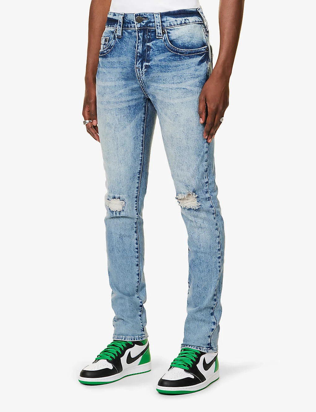 True Religion Rocco Faded-wash Brand-embroidered Skinny Stretch-cotton Jeans 3 True Religion Rocco Faded-wash Brand-embroidered Skinny Stretch-cotton Jeans - Image 3