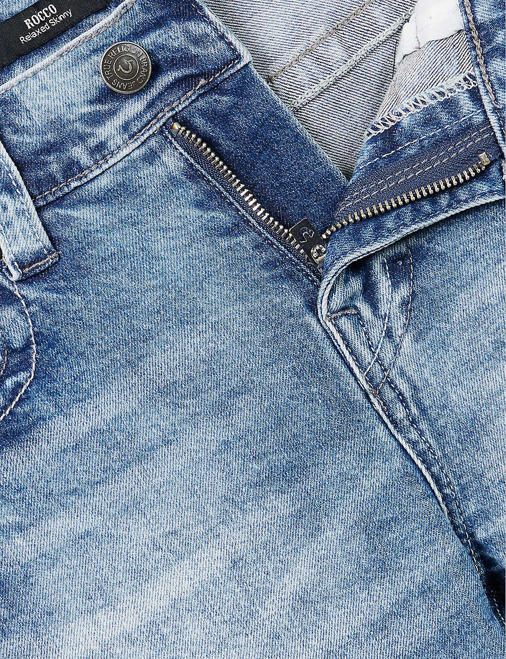 True Religion Rocco Faded-wash Brand-embroidered Skinny Stretch-cotton Jeans 7 True Religion Rocco Faded-wash Brand-embroidered Skinny Stretch-cotton Jeans - Image 7