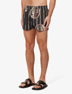 Dolce & Gabbana Graphic-print Regular-fit Swim Shorts -Fit & Flow Clothing Sales Store R04168688 MULTI ALT02
