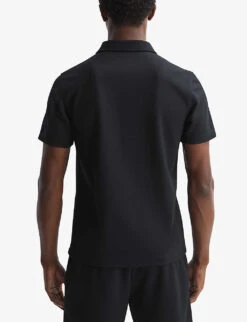 Reiss Floyd Half Zip-fastened Knitted Polo Shirt 7 Reiss Floyd Half Zip-fastened Knitted Polo Shirt -Fit & Flow Clothing Sales Store R04169143 NAVY ALT03