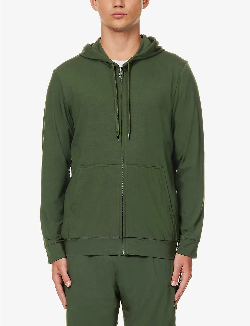 Basel Relaxed-fit Stretch-woven Hoody 2 Basel Relaxed-fit Stretch-woven Hoody - Image 2
