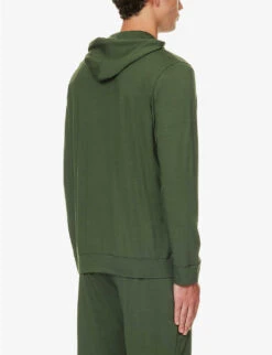 Basel Relaxed-fit Stretch-woven Hoody 6 Basel Relaxed-fit Stretch-woven Hoody -Fit & Flow Clothing Sales Store R04170074 GREEN ALT02