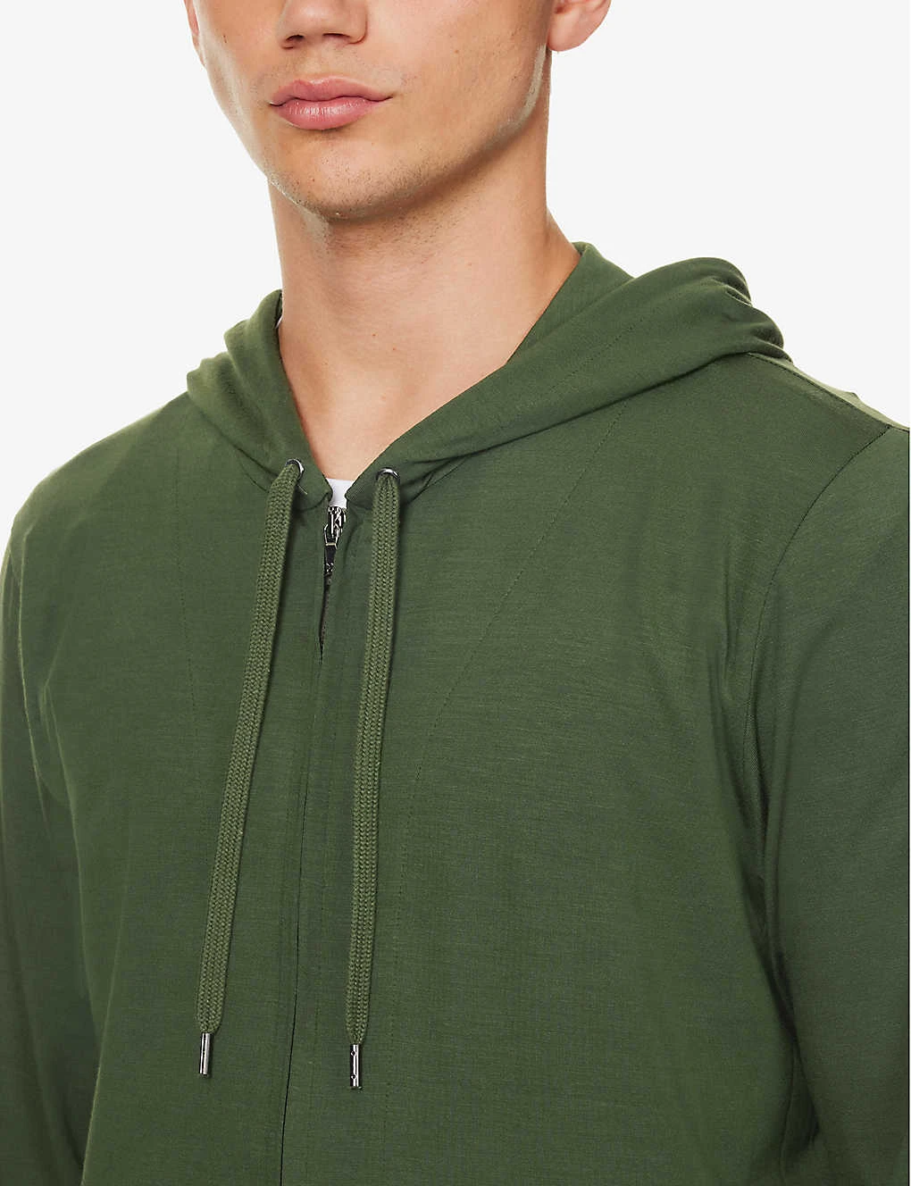 Basel Relaxed-fit Stretch-woven Hoody 4 Basel Relaxed-fit Stretch-woven Hoody - Image 4