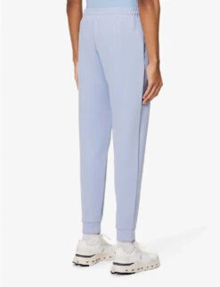CASTORE Logo-print Tapered-leg Stretch-woven Jogging Bottoms -Fit & Flow Clothing Sales Store R04170790 SKY ALT03