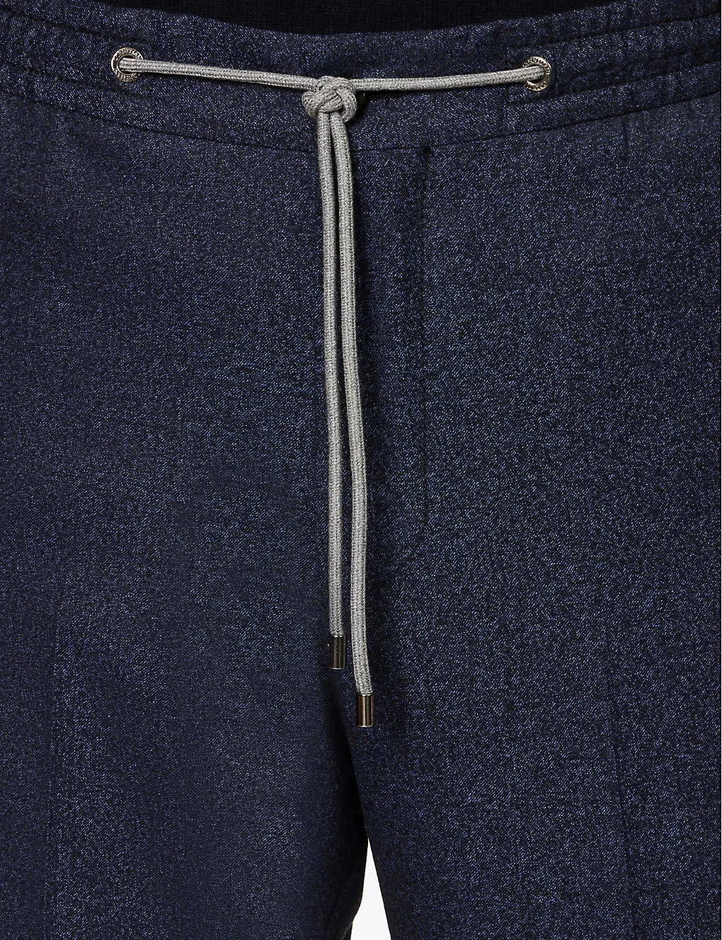 CORNELIANI Creased High-rise Straight-leg Regular-fit Wool Trousers 5 CORNELIANI Creased High-rise Straight-leg Regular-fit Wool Trousers - Image 5