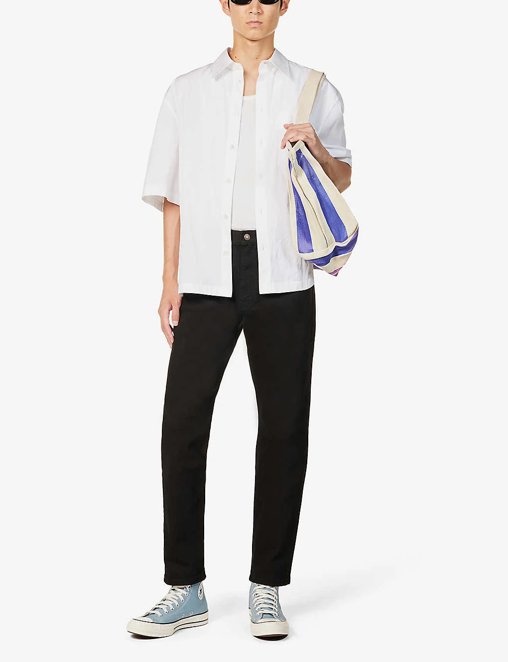 Tapered-leg Mid-rise Organic Stretch-denim Jeans 2 Tapered-leg Mid-rise Organic Stretch-denim Jeans - Image 2