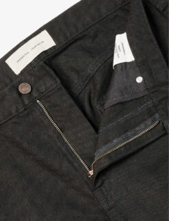 Tapered-leg Mid-rise Organic Stretch-denim Jeans 13 Tapered-leg Mid-rise Organic Stretch-denim Jeans -Fit & Flow Clothing Sales Store R04171485 RINSESTAYBLACK ALT06