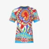 Dolce & Gabbana Graphic-pattern Regular-fit Cotton-jersey T-shirt