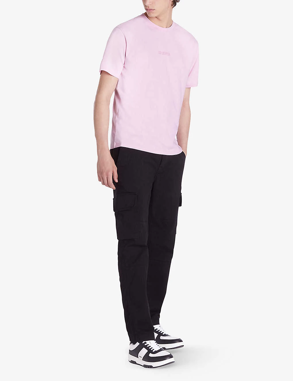 THE KOOPLES Logo-print Cotton-jersey T-shirt 2 THE KOOPLES Logo-print Cotton-jersey T-shirt - Image 2