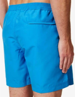 Sunspel Drawstring-waist Mid-rise Recycled-polyester Swim Shorts 9 Sunspel Drawstring-waist Mid-rise Recycled-polyester Swim Shorts -Fit & Flow Clothing Sales Store R04181934 TURQUOISE ALT04