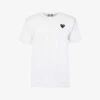 Comme Des Garçons Play Heart-appliqué Regular-fit Cotton-jersey T-shirt