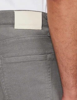 CITIZENS OF HUMANITY Adler Regular-fit Tapered Cotton-blend Trousers -Fit & Flow Clothing Sales Store R04191339 SHADOWDARKGREY ALT04