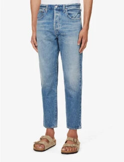 CITIZENS OF HUMANITY Finn Relaxed-fit Tapered Jeans -Fit & Flow Clothing Sales Store R04191344 CLUBHOSEMDINDIGO ALT02