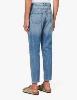 CITIZENS OF HUMANITY Finn Relaxed-fit Tapered Jeans -Fit & Flow Clothing Sales Store R04191344 CLUBHOSEMDINDIGO ALT03