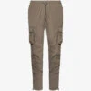 Represent 247 Drawstring-waist Stretch-woven Trousers