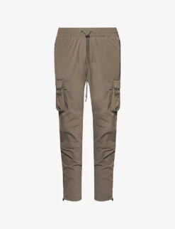 Represent 247 Drawstring-waist Stretch-woven Trousers