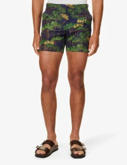 ORLEBAR BROWN Bulldog Floral-print Regular-fit Swim Shorts -Fit & Flow Clothing Sales Store R04195414 NIGHTIRIS ALT02