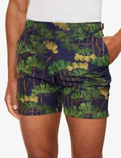 ORLEBAR BROWN Bulldog Floral-print Regular-fit Swim Shorts -Fit & Flow Clothing Sales Store R04195414 NIGHTIRIS ALT04