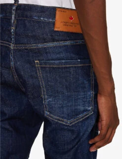 DSQUARED2 Cool Guy Slim-fit Tapered-leg Stretch-denim Jeans -Fit & Flow Clothing Sales Store R04196732 NAVYBLUE ALT05