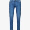 Emporio Armani Straight-leg Slim-fit Stretch-denim Jeans