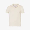 ORLEBAR BROWN Brand-tab Patch-pocket Terry-cotton Polo Shirt